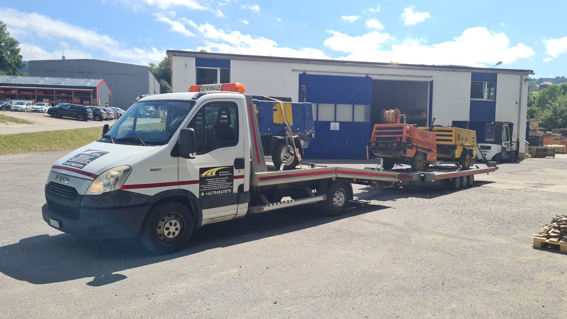 Transport de véhicule par Daly Transport