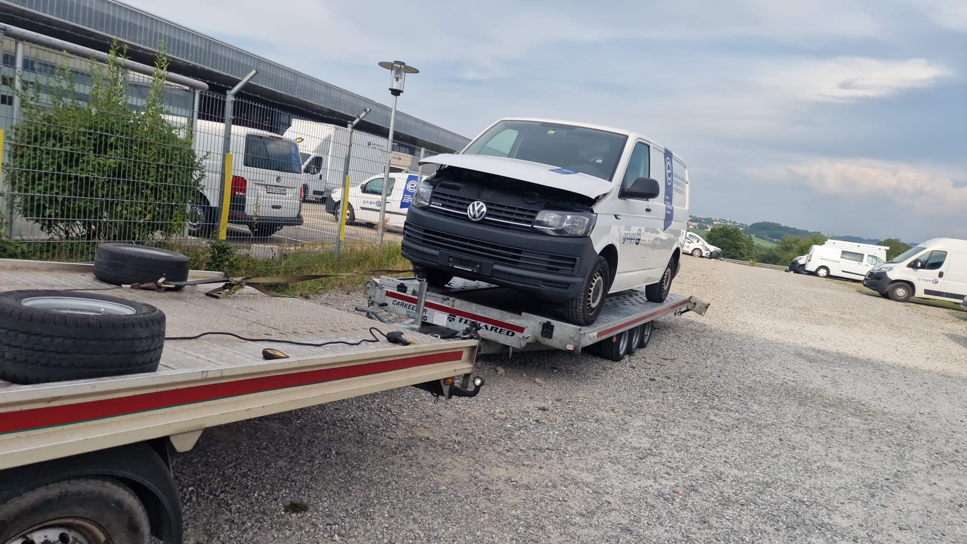Intervention Daly Transport en Suisse romande