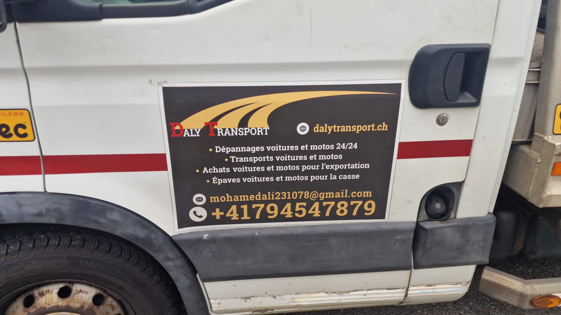 Intervention Daly Transport