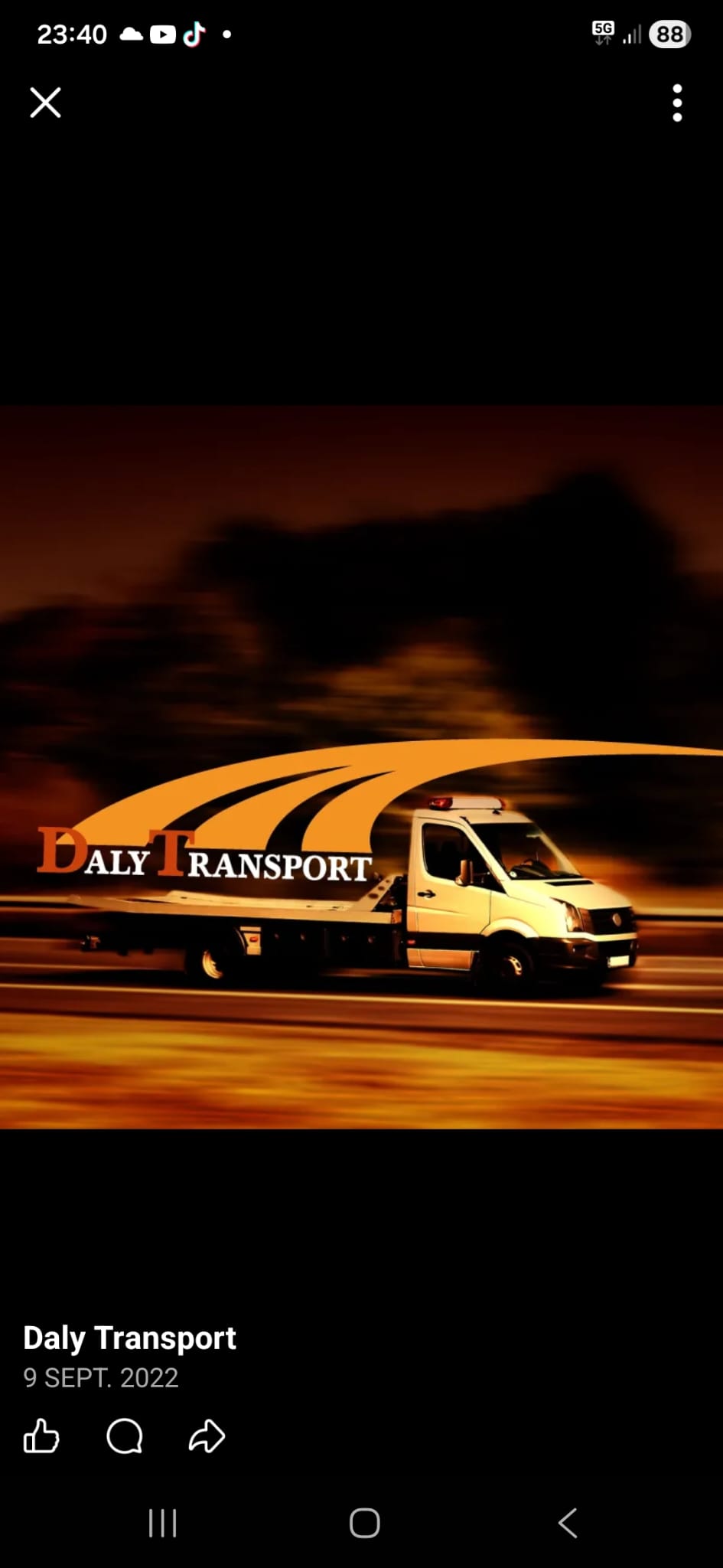 Intervention Daly Transport